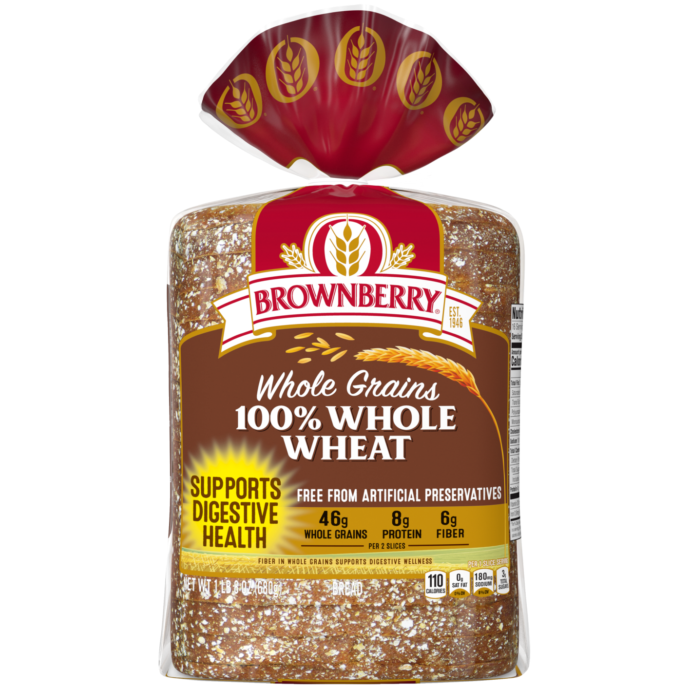 Brownberry® Premium Breads 100 Whole Wheat